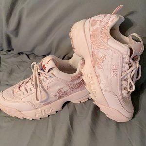 Women’s Fila Rose Pink Disruptors